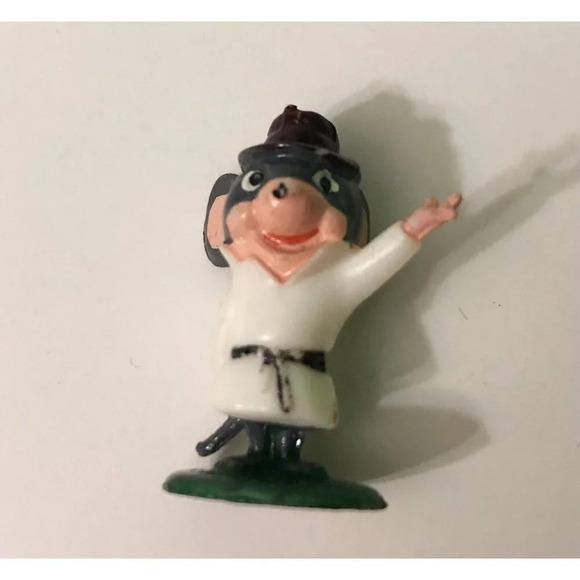 Vintage Marx Tinykins Hanna Barbera  Blabber Mouse Miniature Figure Hand Painted - Picture 7 of 11